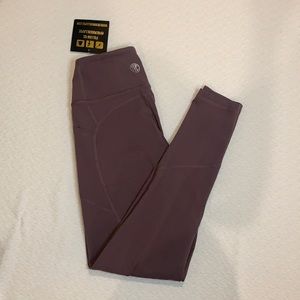 TilYouCollapse Purple Heart Booty Leggings